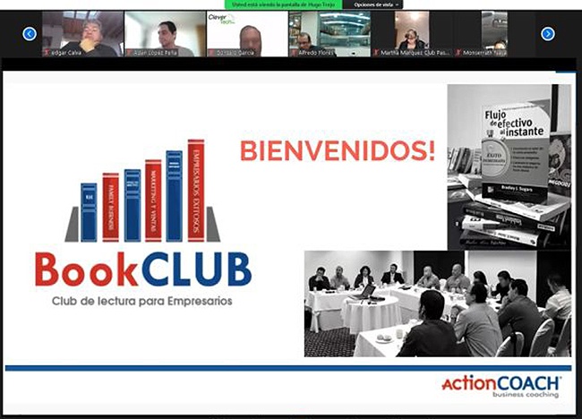BookCLUB liderado por nuestro coach de #CDMX Alex Macías