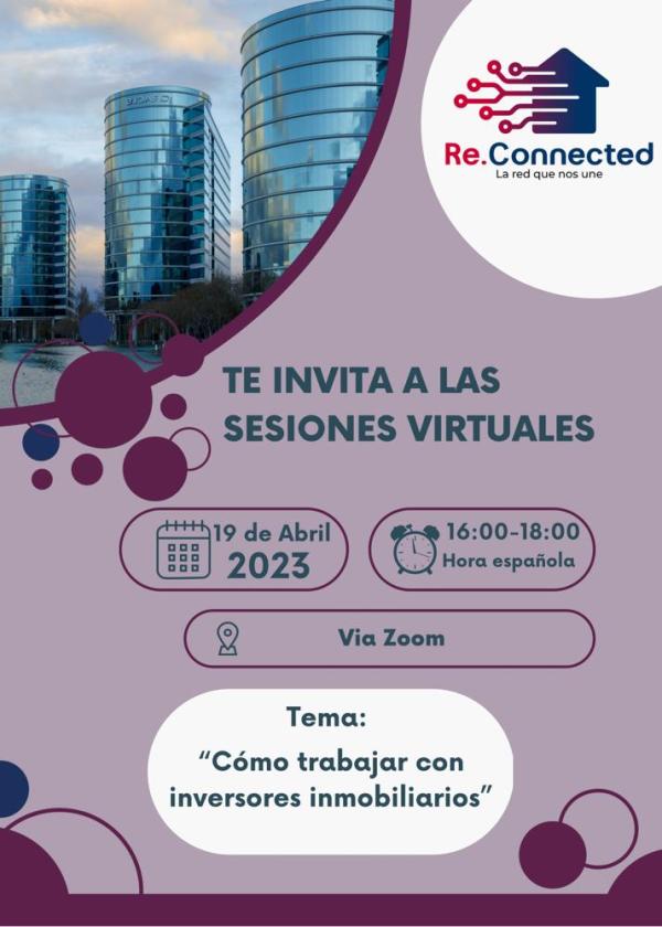 Realtyplus te invita a la Primera Sesión Virtual