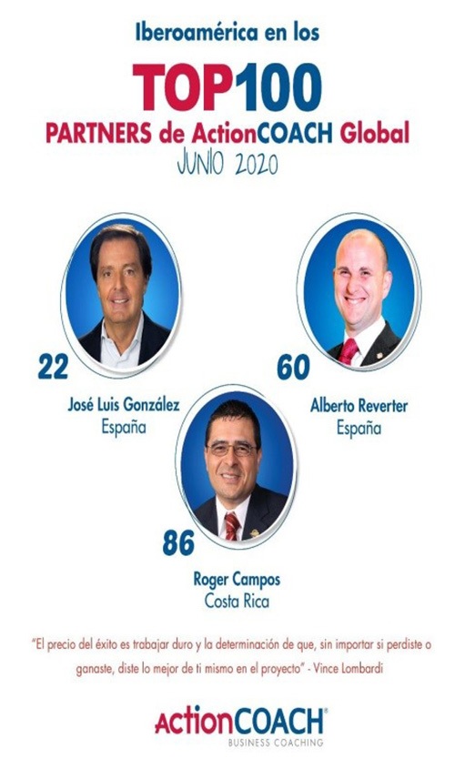 Actioncoach Iberoamérica sigue en el top 