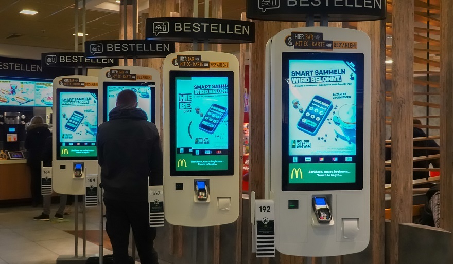 McDonald's self-order kiosks (Germany)