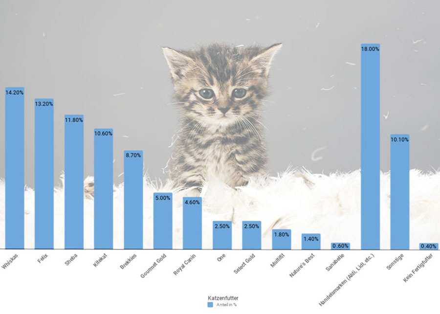 statistik katzenfutter