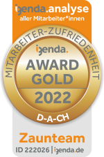 Zaunteam igenda Gold-Award 2022