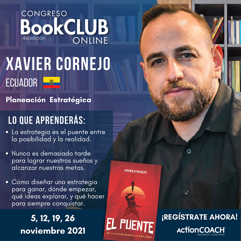 Xavier Cornejo, autor de “La Historia dentro de ti”
